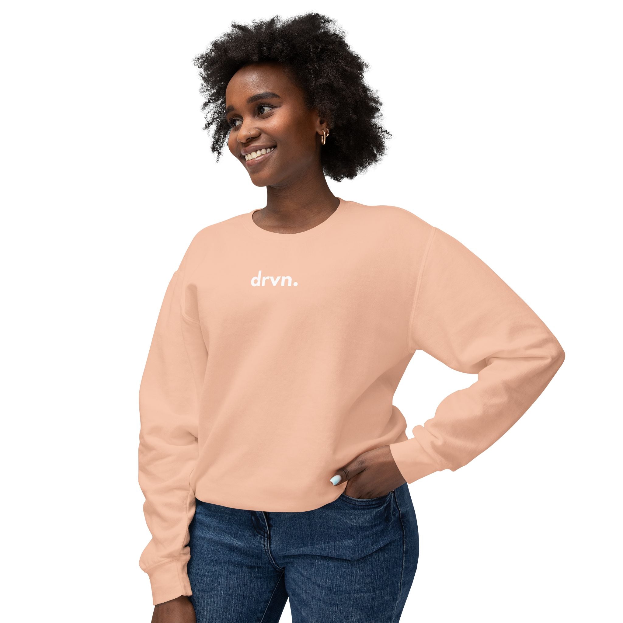 DRVN. Women's Long Sleeve Crewneck