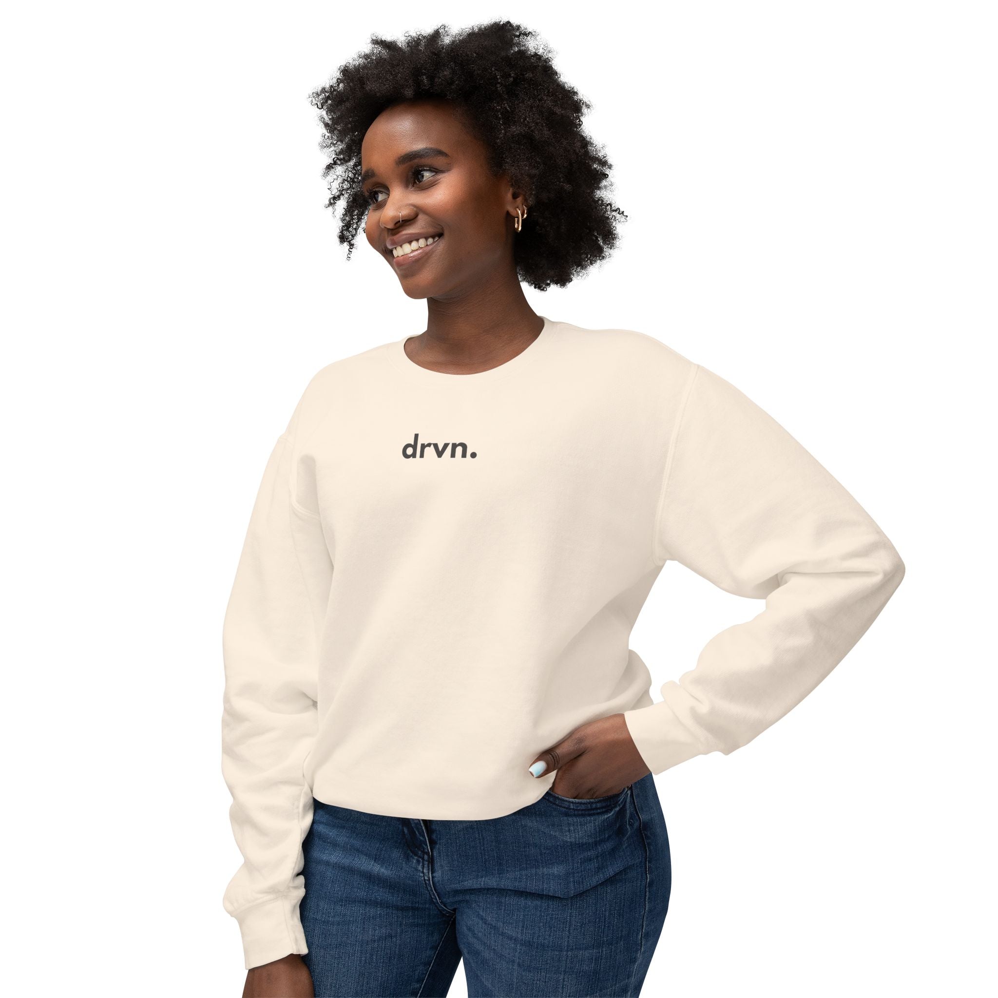 DRVN. Women's Long Sleeve Crewneck