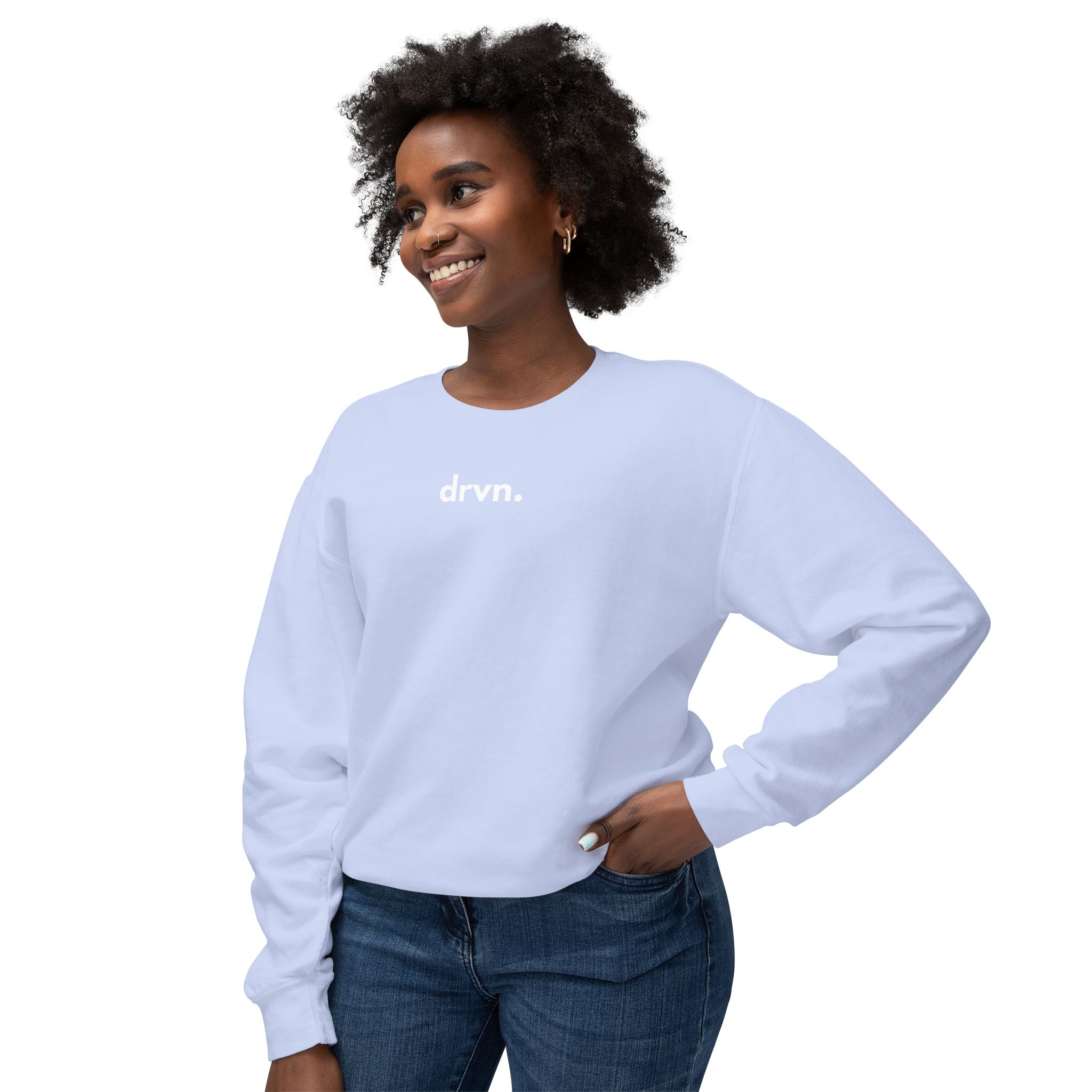 DRVN. Women's Long Sleeve Crewneck